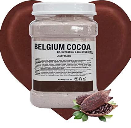 ماسک پودری هیدروژلی کاکائو بلژیک belgium